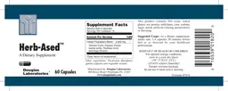 Label for Herb-Ased