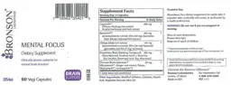 Label for Mental Focus