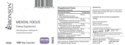 Label for Mental Focus