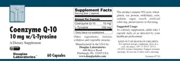 Coenzyme Q-10 10 mg W/L-Tyrosine