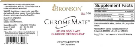 Label for ChromeMate