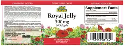 Label for Royal Jelly 500 mg