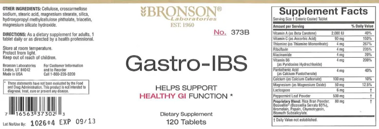 Label for Gastro-IBS