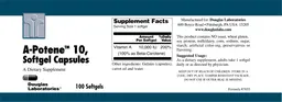 Label for A-Potene 10