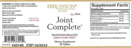 Label for Joint Complete
