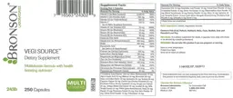 Label for Vegi Source