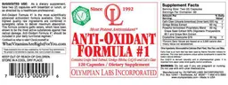 Anti-Oxidant Formula #1