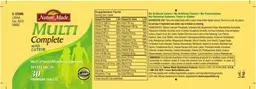 Label for Multi Complete With Lutein