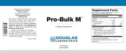 Label for Pro-Bulk M