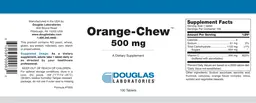 Label for Orange-Chew 500 mg