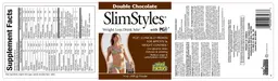 Label for Double Chocolate SlimStyles With PGX