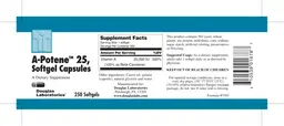 Label for A-Potene 25