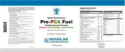 Label for Sports Performance Pro-PCA Fuel Training Session Formula