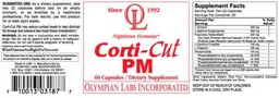Label for Corti-Cut PM