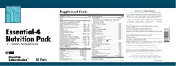 Label for Essential-4 Nutrition Pack