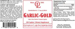Label for Garlic-Gold