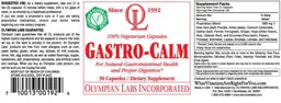 Label for Gastro-Calm