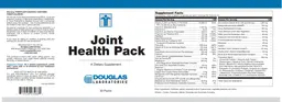 Label for Joint Health Pack