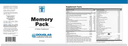 Label for Memory Pack