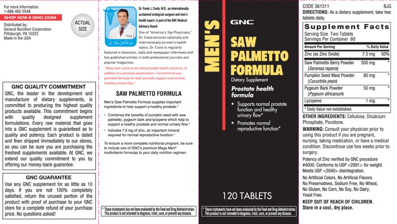Saw Palmetto Formula