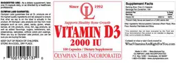 Vitamin D3 2000 IU