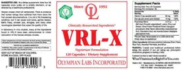 Label for VRL-X