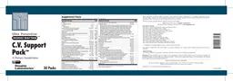Label for Ultra Preventive 2000 Series C.V. Support Pack