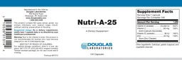 Label for Nutri-A-25